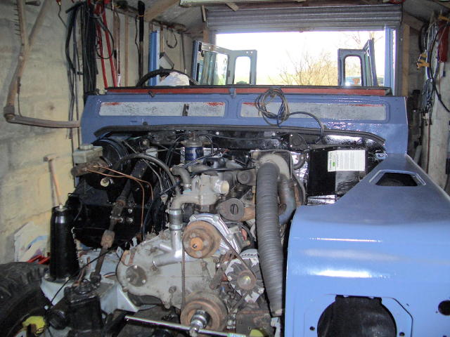 Bodywork nearly half complete