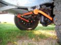 Detail of Scorpion Racing rear anti-roll bar setup