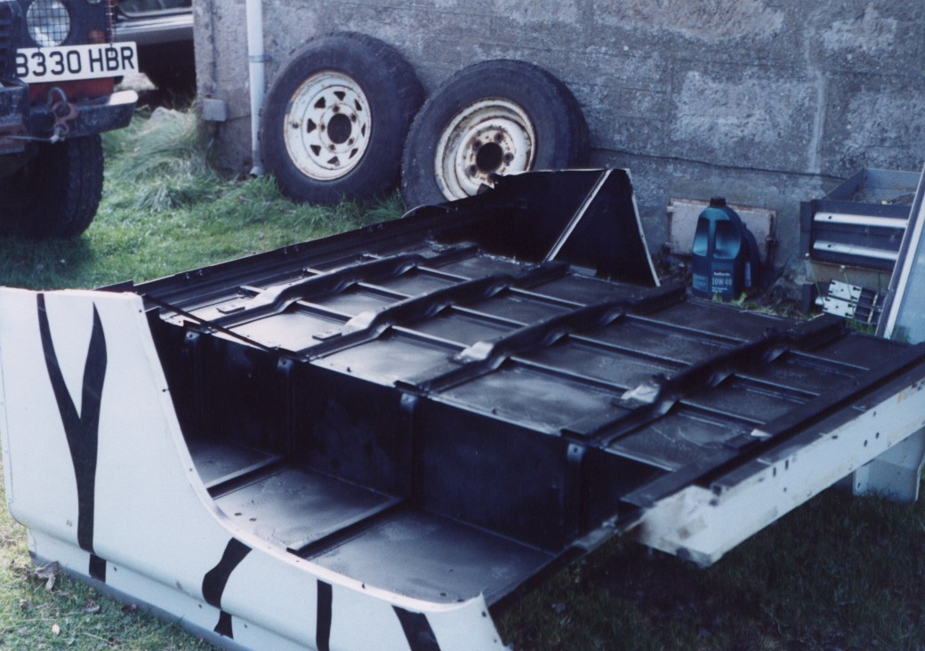 New rear tub after underseal